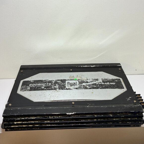 Dual Amp Car Audio Amplifier Xpr4640 2 Ch 2 Channel 600 Watt Untested READ - Picture 1 of 6